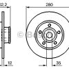 BOSCH 0986479271 - ARKA FREN AYNASI (DISKI) TRAFIC II-VIVARO II-PRIMASTAR 1.9DCI/2.0DCI (5 BIJON)