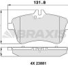 BRAXIS AA0099 - FREN BALATASI ON A-CLASS W169 04>12 B-CLASS W245 05>11