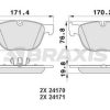 BRAXIS AA0183 - FREN BALATASI ON BMW E70 E71 F15 F85 F16 F86
