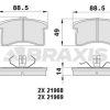 BRAXIS AA0330 - ON FREN BALATASI DAIHATSU CUORE DOMINO MIRA