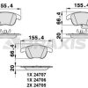 BRAXIS AB0067 - FREN BALATASI ON A4 08>15 A5 07> Q5 10>17 Q5 09>12