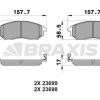 BRAXIS AB0104 - ON FREN BALATASI PATHFINDER 10>MURANO3.5 4X4 08> KALEOS 08>13 QASHQAI 10>NAVARA 08> IFINITI E