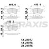 BRAXIS AB0230 - FREN BALATASI ON TOYOTA AVENSIS 97>00