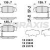 BRAXIS AB0282 - ON FREN BALATASI HONDA CIVIC VI 2.0 TYPE-R 01-11 S2000 00->