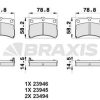 BRAXIS AB0347 - ON FREN BALATASI COURE 98>03