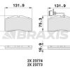 BRAXIS AB0480 - ON FREN BALATASI A8 2.8.2.5TDI.3.7.S8 QUATTRO.3.3TDI QUATTRO.2.5TDI
