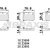 BRAXIS AB0492 - ARKA FREN BALATASI PAJERO II 90-98