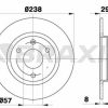 BRAXIS AE0046 - ON FREN DISK AYNASI P106 AX ZX 1.0 / 1.0I / 1.1 / 1.1I / 1.4D 88 96 SAXO S 1.0I / 1.1I 96> (HAVA SOG