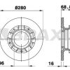 BRAXIS AE0210 - ARKA FREN DISK AYNASI TRANSIT V347 2.2TDCI 06>14 ONDEN CEKER