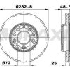 BRAXIS AE0225 - ON FREN DISKI (AYNASI) MAZDA 6 2002-2007 (283MM)