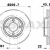 BRAXIS AE0229 - ON FREN DISK AYNASI NISSAN MICRA MK4 NOTE II 1.2I