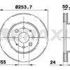 BRAXIS AE0343 - ON FREN DISK AYNASI AYNASI 253 MM KIA RIO 02 05