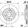 BRAXIS AE0511 - FREN DISKI ON VANEO 414 02>05