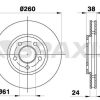 BRAXIS AE0519 - ON FREN DISK AYNASI CHRYSLER GRAND VOYAGER 2.5TD