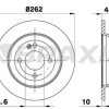 BRAXIS AE0550 - ARKA FREN DISKI AYNASI 262MM ACCENT BLUE 2011> KIA RIO 2011> I20 2015>
