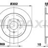 BRAXIS AE0629 - ARKA FREN DISK AYNASI MITSUBISHI GRANDIS 2.0DI D