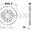 BRAXIS AE0683 - ON FREN DISK AYNASI TOYOTA 4 RUNNER 3.0I 3.0TD