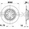 BRAXIS AE0696 - ARKA FREN DISK AYNASI HONDA S2000 2.0I VTEC 99-03