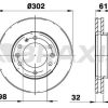 BRAXIS AE0719 - ON FREN DISKI FORD RANGER TKE 2.2-3.2 11> – MAZDA BT 50 2.2TDCI 12 />