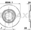 BRAXIS AE0720 - ON FREN DISK AYNASI HAVALI L200 EM 87-96 (258X6)