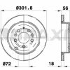 BRAXIS AE0766 - ARKA FREN DISK AYNASI MAZDA CX-7 2.3I