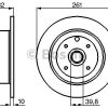 BOSCH 0986478328 - ARKA FREN DISKI ABS HARIC CALIBRA 2.0I VECTRA A 2.0I