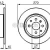 BOSCH 0986478420 - ARKA FREN DISKI (4 BIJON) VECTRA B 1,6I 16V 1,7 TD 1,8I 16V 95 >