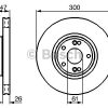 BOSCH 0986478743 - ON FREN AYNASI (DISKI) LAGUNA II 1.6 / 1.8 / 1.9 / 2.0 (5 BIJON)