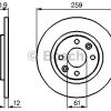 BOSCH 0986479164 - ON FREN AYNASI (DISKI)DACIA LOGAN 04>SANDERO 08>TWINGO I, II SMART FORTWO 1.0 1.2  1.4  1.5DCI 1.6 (ABS LI ARACLAR ICIN)