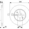 BOSCH 0986479367 - ON FREN DISKI AYNASI HYUNDAI ACCENT ERA 2006-2011 KIA RIO 2005-> I20 2007-> 256MM