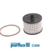 PURFLUX C489 - MAZOT FILTRESI P307 P407 P607 P807 EXPERT II 2,0HDI C4 C5 C8 DW10BTED4 (2,0HDI 16V) FOCUS II C MAX *OE*