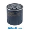 PURFLUX LS206 - YAG FILTRESI (METAL FILTRE) TUM OPEL MODELLER 1,4 1,6 1,8 2,0 95> (OE)