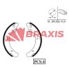 BRAXIS AC0003 - ARKA FREN BALATASI PABUC LADA SAMARA 86-96 VEGA 95-00 111 95-05 112 95 06-> NOVA 89-> (200x41)
