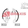 BRAXIS AC0011 - ARKA FREN BALATASI PABUCLU RENAULT R9 R11 R19 CLIO I PEUGEOT 205 (KÜCÜK)