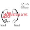 BRAXIS AC0017 - ARKA FREN BALATASI PABUC P106 SAXO ABSSIZ