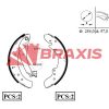 BRAXIS AC0025 - ARKA FREN PABUCLU BALATA BOXER (1400 KG) JUMPER (1400 KG) DUCATO 1400 KG