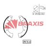 BRAXIS AC0048 - ARKA FREN BALATASI PABUC JUMPY EVASION SCUDO EXPERT 1.9TD 1.6 1.8 2.0 HDI 1.9