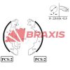 BRAXIS AC0053 - ARKA FREN BALATASI PABUC R21 CONCORDE P305 P405
