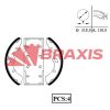 BRAXIS AC0073 - FREN PABUCLU BALATA ON / ARKA MITSUBISHI FUSO CANTER FE659 FE859 K6722
