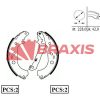 BRAXIS AC0079 - ARKA FREN BALATASI PABUC FOCUS II 04 /> C MAX 03>07 1.6TI / 1.6TDCI / 1.8TDCI / 2.0TDCI ABSSIZ