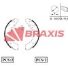 BRAXIS AC0090 - ARKA FREN BALATASI KAMPANA TIP ISUZU DMAX 2006-2012 ISUZU TFR 2012->