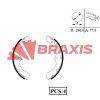 BRAXIS AC0091 - ARKA FREN BALATASI PABUC NKD 55 (NRL NNR) K 6667