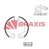 BRAXIS AC0096 - EL FREN PABUCLU BALATA ISUZU NQR FUSO CANTER FE859 EURO 5 TEMSA PRESTIJ