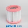 PURFLUX A1831 - HAVA FILTRESI AUDI A8 6,0TDI 03>07