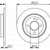 BOSCH 0986479A44 - FREN DISKI ARKA ACCENT BLUE 12> I20 14> I30 12> / RIO III 11> 262mm