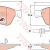 TRW GDB1553 - ON FREN BALATASI FISLI AUDI A8 QUATTRO 3,7 / 4,2 03>