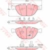 TRW GDB1558 - FREN BALATASI ON BMW E65 E63 E64
