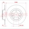 BRAXIS AE0811 - FREN DISKI ARKA 508 10> DUZ 289.7mm