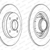 FERODO DDF1564C-1 - ARKA FREN DISKI (PORYALI RULMANSIZ SENSORSUZ C4 C3 PICASSO DS3 C3 III P207 P307 P208
