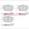 BRAXIS AB0608 - ÖN FREN BALATASI 17 ınc OPEL INSIGNIA B 17>